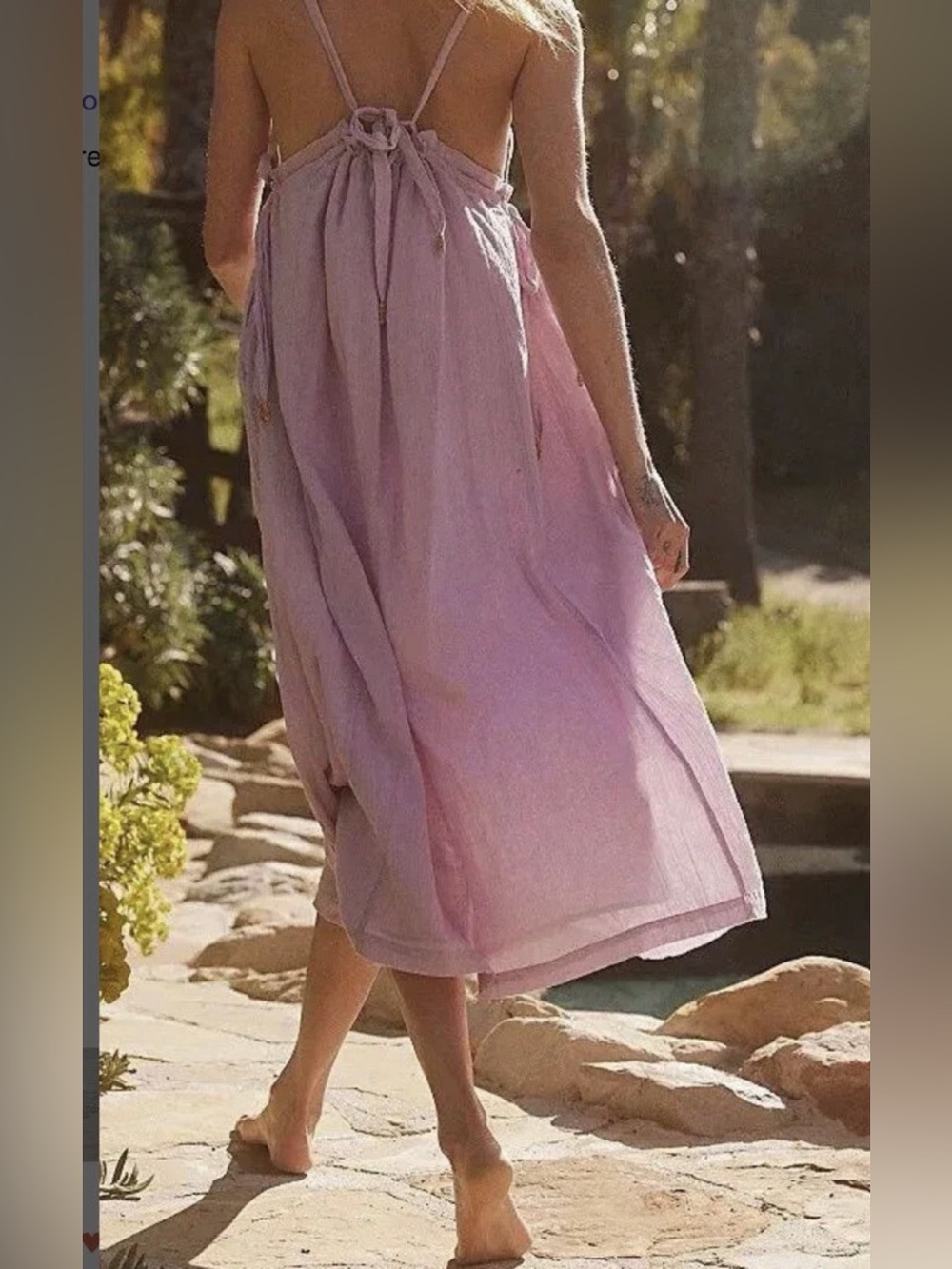 Free People C’est Bon Midi Dress - Picture 2 of 6